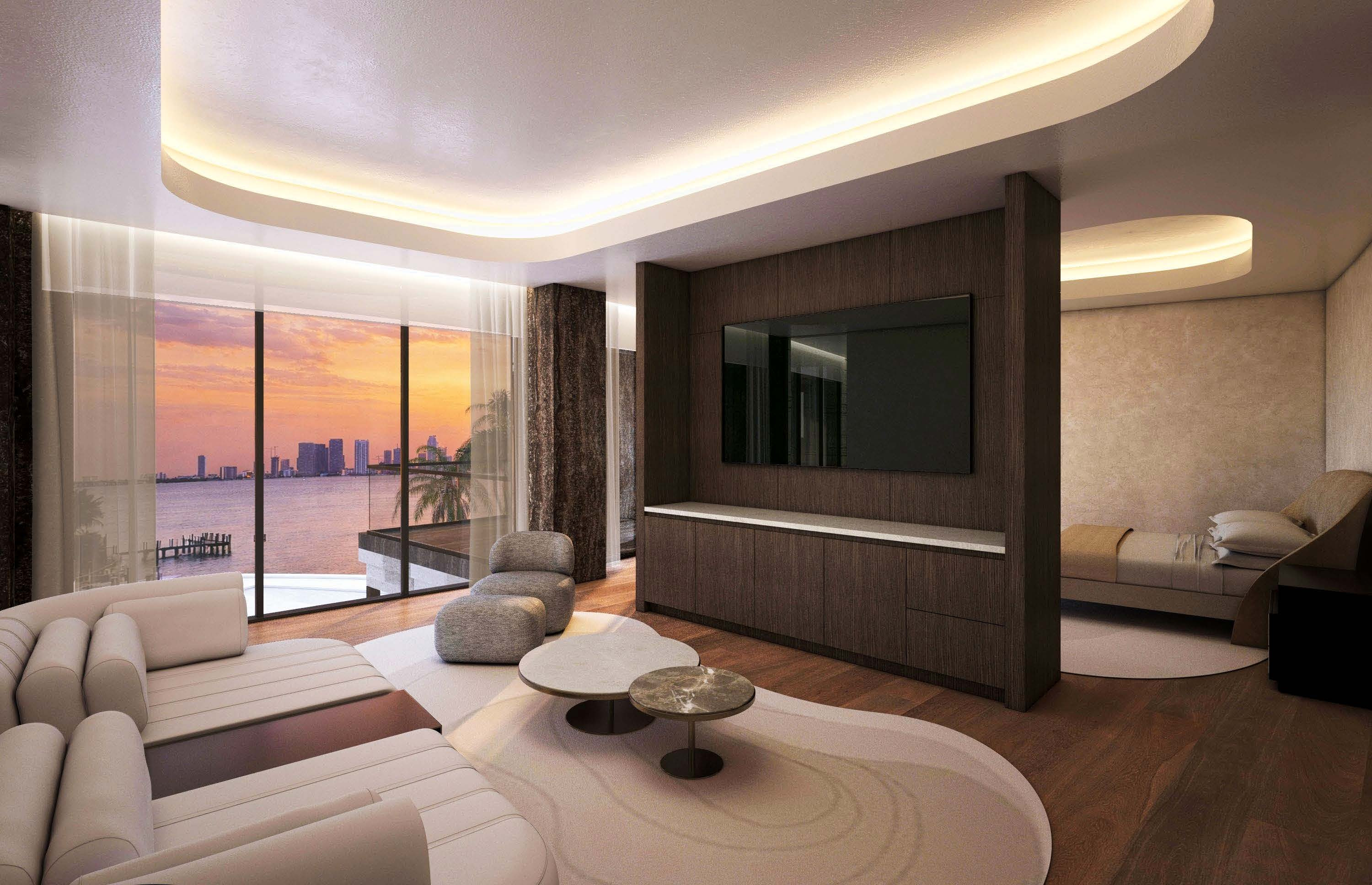 Sunset Isles Miami — luxury interior architectural visualization